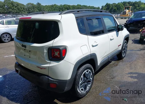 2016 Jeep Renegade Trailhawk из США, поврежденный, VIN ZACCJBCT2GPD64369